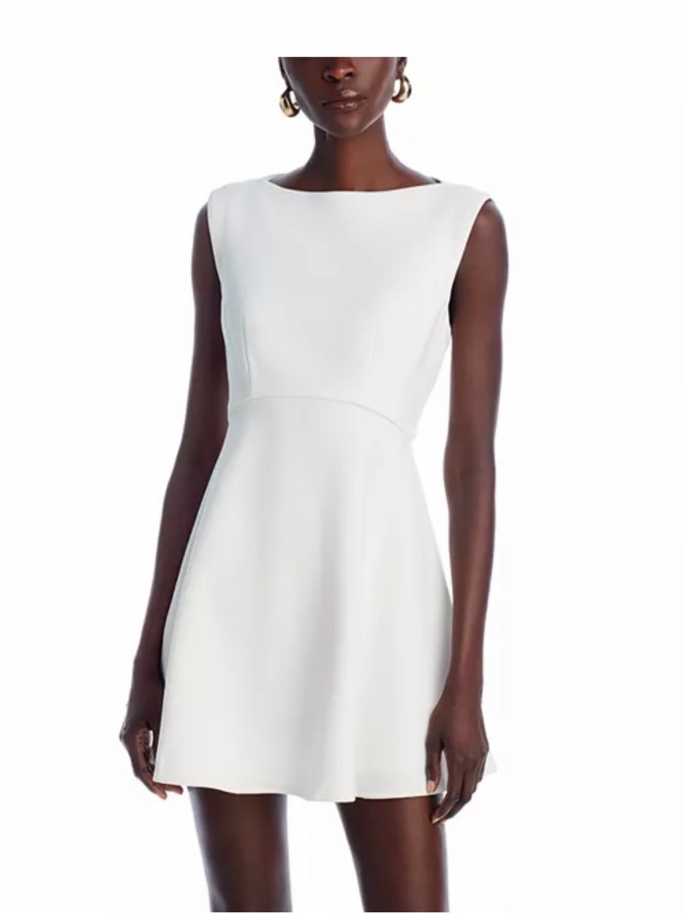 French Connection Classic Whisper Ivory Mini Dress